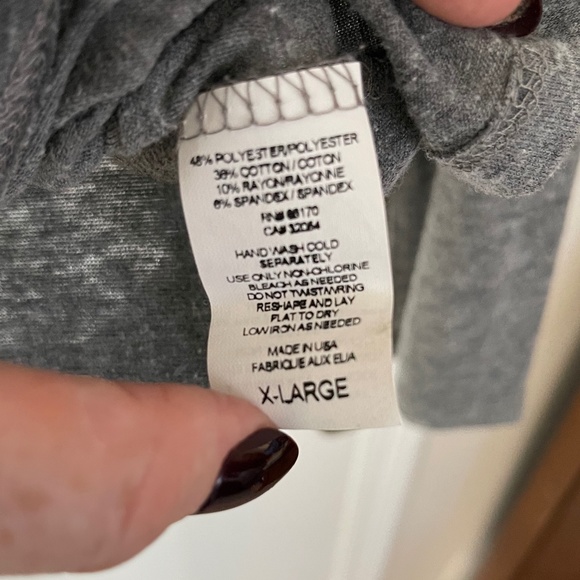 Anthropologie Ric Rac Rosette Ruched Top - Picture 4 of 9